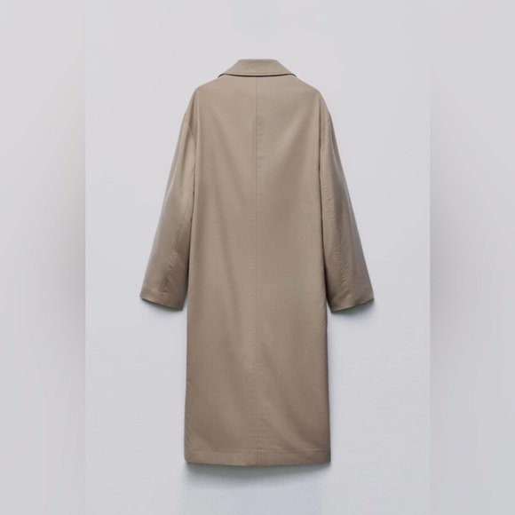 Zara ZW Collection Straight Cut Wool Coat, Limited Edition - Picture 6 of 12